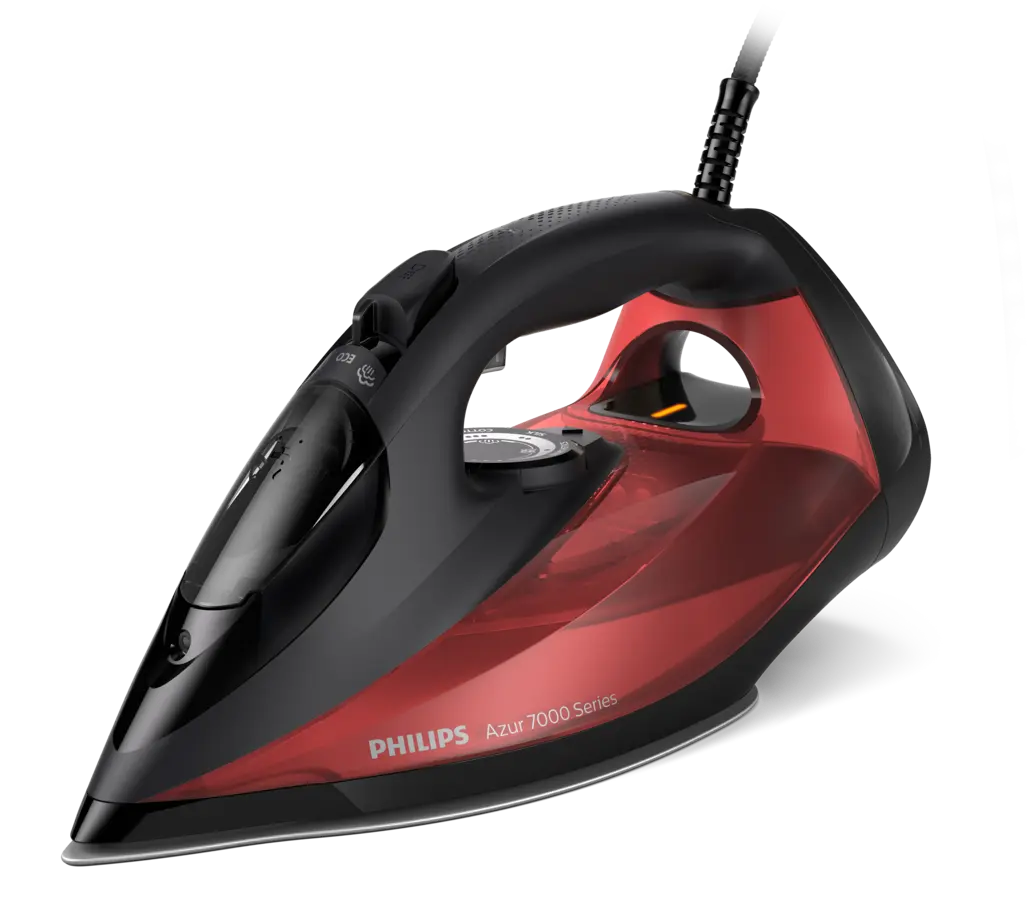 Philips Seria 7000 Żelazko parowe HV czarno-czerwone DST7022/40