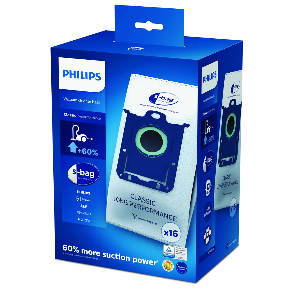 Sacchetti Per Aspirapolvere ZZ-Clan Per Philips Oslo+ - 10 Pezzi Sacchetti Per Aspirapolvere ZZ-Clan Per Philips Oslo+ - 10 Pezzi