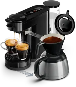 SENSEO® Umschaltung Pad- und Filterkaffeemaschine - Refurbished SENSEO® Umschaltung Pad- und Filterkaffeemaschine - Refurbished