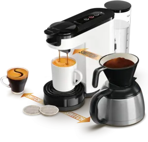 SENSEO® Switch 3in1 Kaffemaskine Base+ Hvid SENSEO® Switch 3in1 Kaffemaskine Base+ Hvid