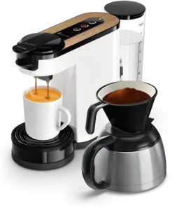 SENSEO® Switch 3in1 Pude- og filterkaffemaskine SENSEO® Switch 3in1 Pude- og filterkaffemaskine