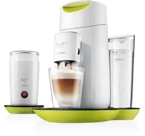 SENSEO® Twist & Milk Kaffepudemaskine og mælkeskummer SENSEO® Twist & Milk Kaffepudemaskine og mælkeskummer