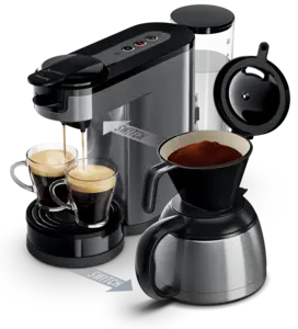 SENSEO® Switch Pad- und Filterkaffeemaschine SENSEO® Switch Pad- und Filterkaffeemaschine