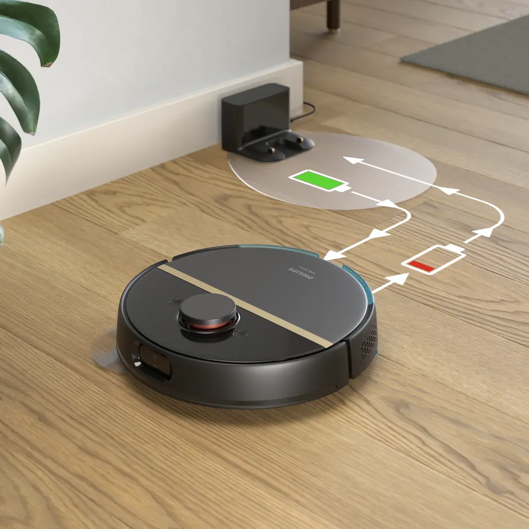 HomeRun 7000 Series Aqua Robotporszívó felmosó funkcióval