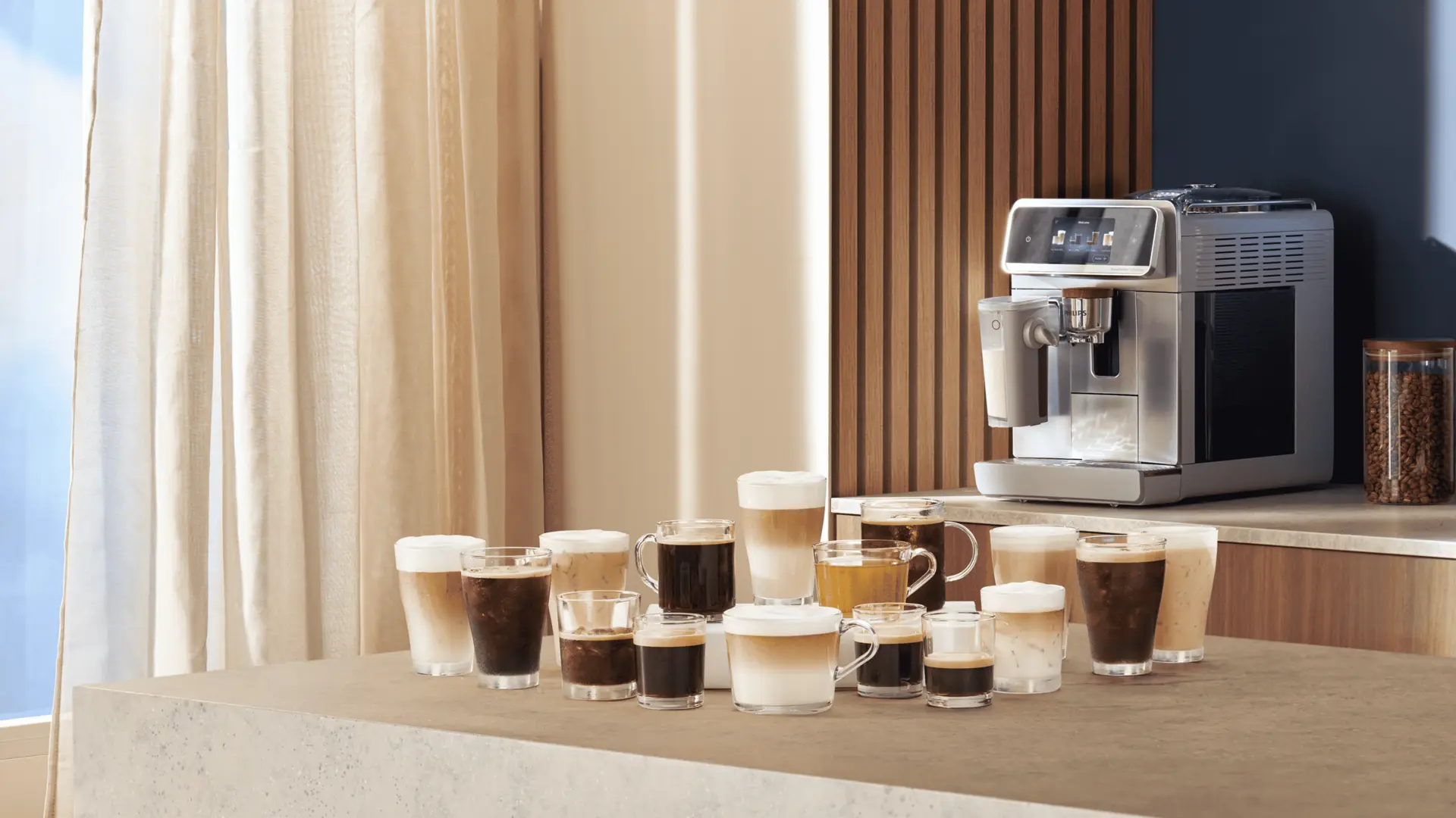 Ponad 50 napojów na gorąco i zimno z ekspresu, w tym cold brew Ponad 50 napojów na gorąco i zimno z ekspresu, w tym cold brew