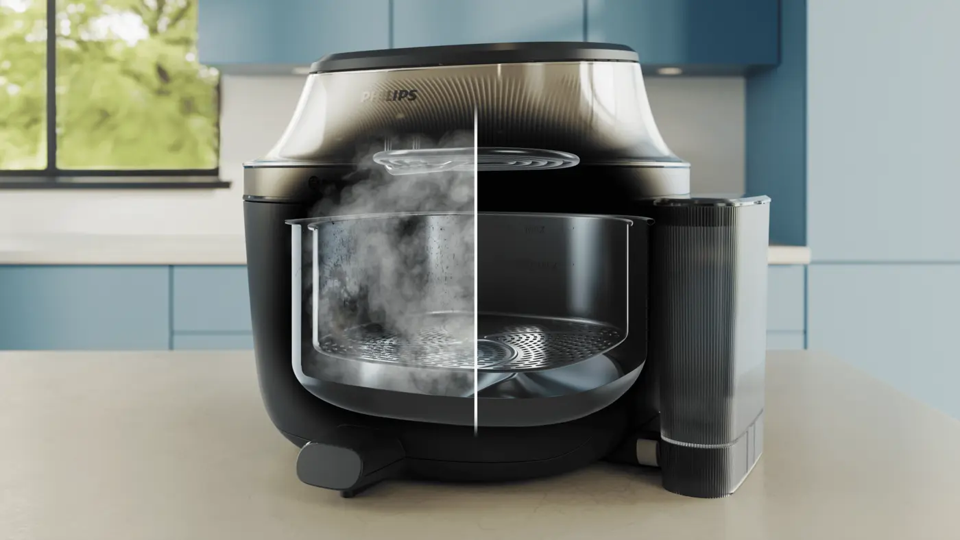 Effortless cleaning with SteamClean Effortless cleaning with SteamClean