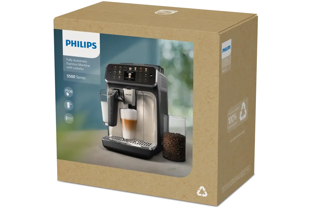 Philips Series 5500 LatteGo Automatický kávovar