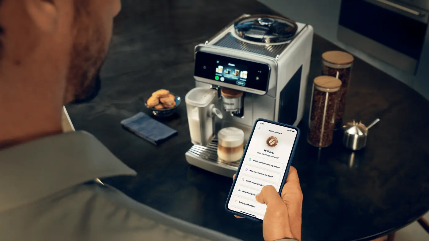Maak koffie op jouw manier met een barista-assistent Maak koffie op jouw manier met een barista-assistent