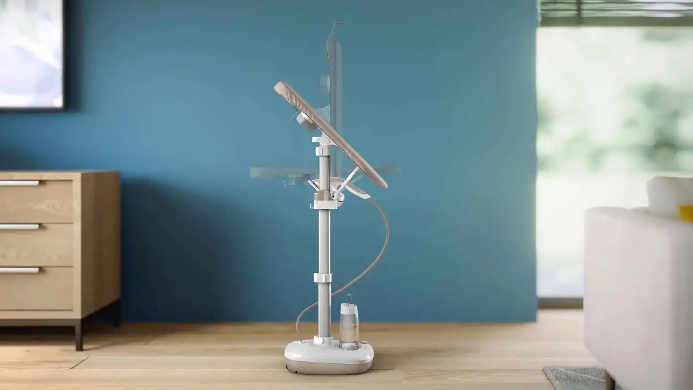 Integriertes Multi-Winkel-Bügelbrett Integriertes Multi-Winkel-Bügelbrett