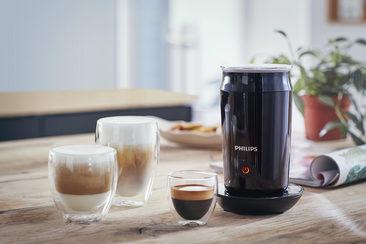 La tua schiuma perfetta con i montalatte Philips La tua schiuma perfetta con i montalatte Philips
