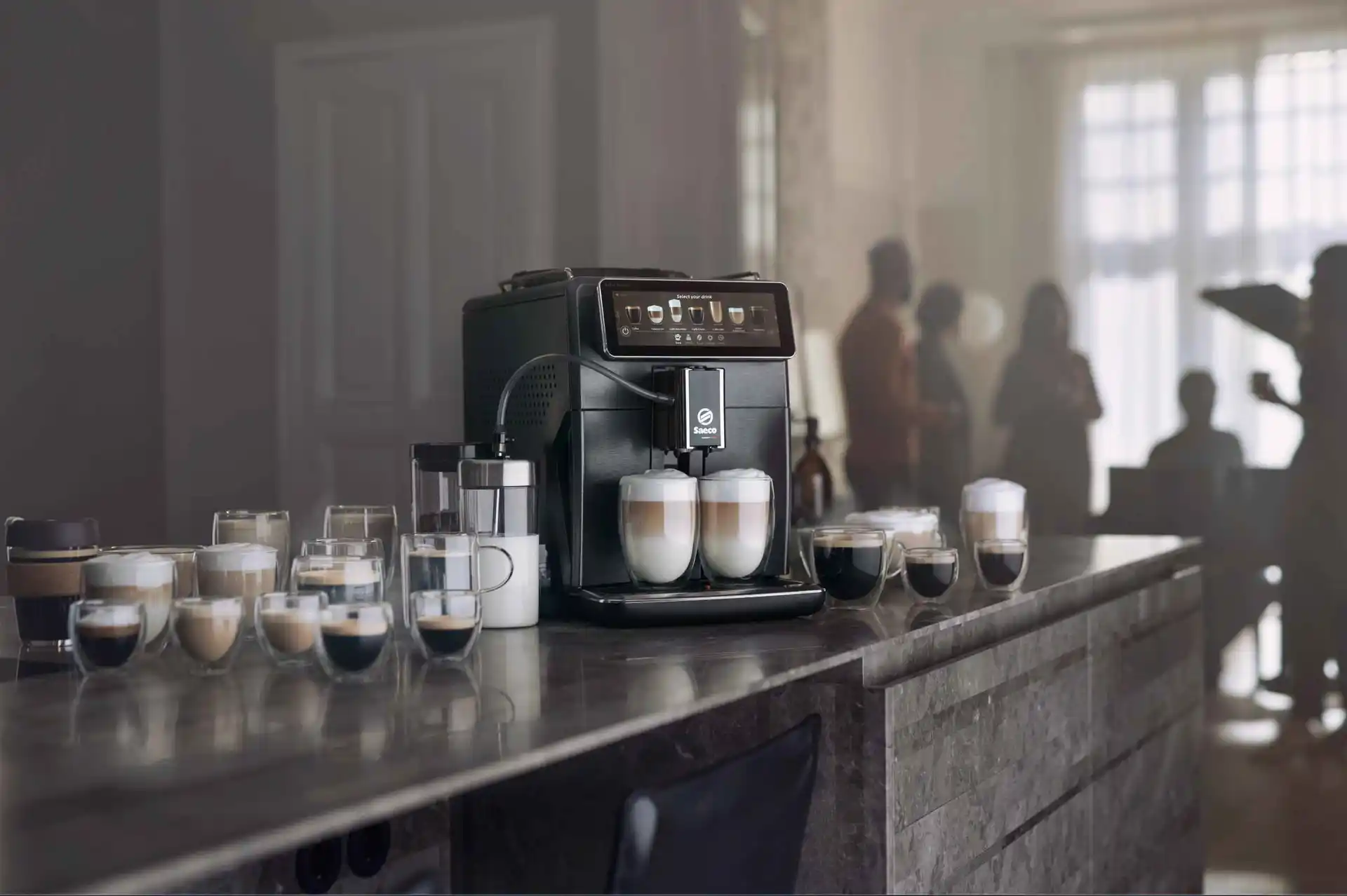 The perfect personalised coffee with Saeco Coffee Machines The perfect personalised coffee with Saeco Coffee Machines