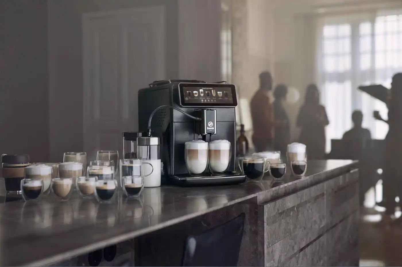 The perfect personalised coffee with Saeco Coffee Machines The perfect personalised coffee with Saeco Coffee Machines