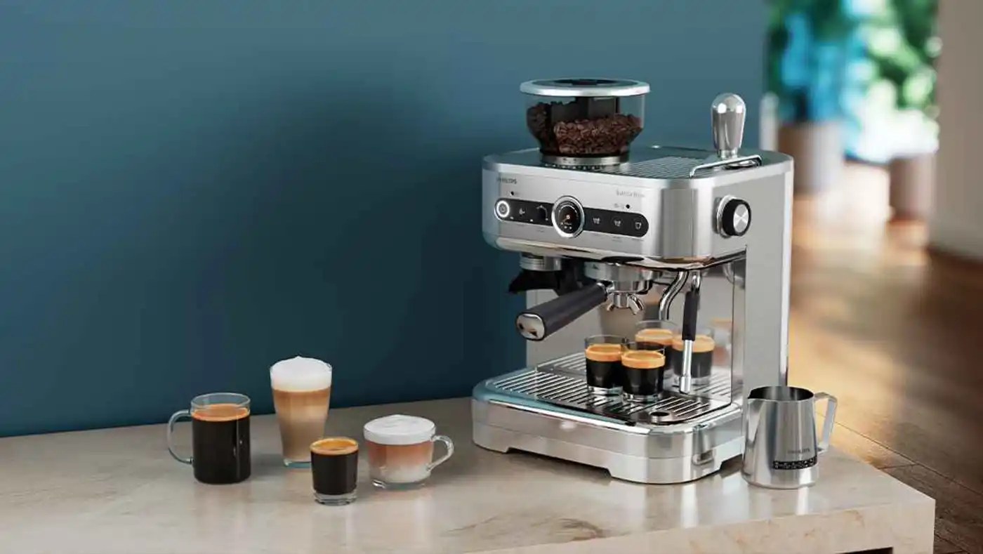 Sinun barista-luomuksesi Philipsin puoliautomaattisilla espressokoneilla Sinun barista-luomuksesi Philipsin puoliautomaattisilla espressokoneilla