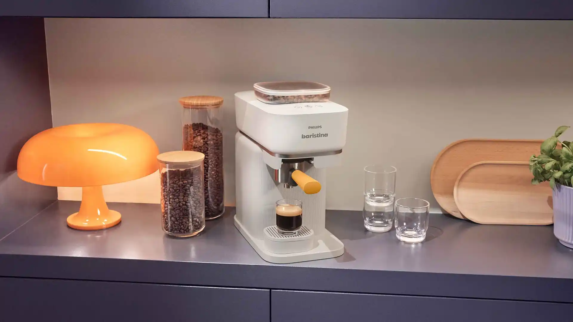 Entdecke die Baristina Espressomaschine Entdecke die Baristina Espressomaschine
