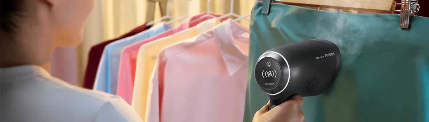 Philips AirStretch handhållen ångstrykare Philips AirStretch handhållen ångstrykare