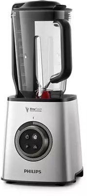 Blender de mare viteză Philips cu amestecare sub vid, conceput pentru amestecare eficientă Blender de mare viteză Philips cu amestecare sub vid, conceput pentru amestecare eficientă