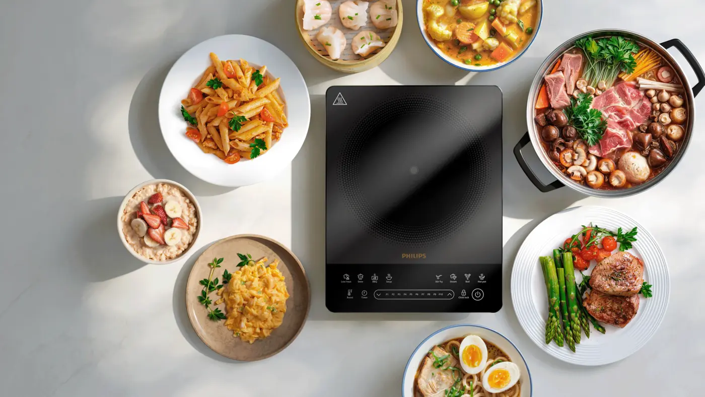 Ultra-slim for powerful cooking in style Ultra-slim for powerful cooking in style