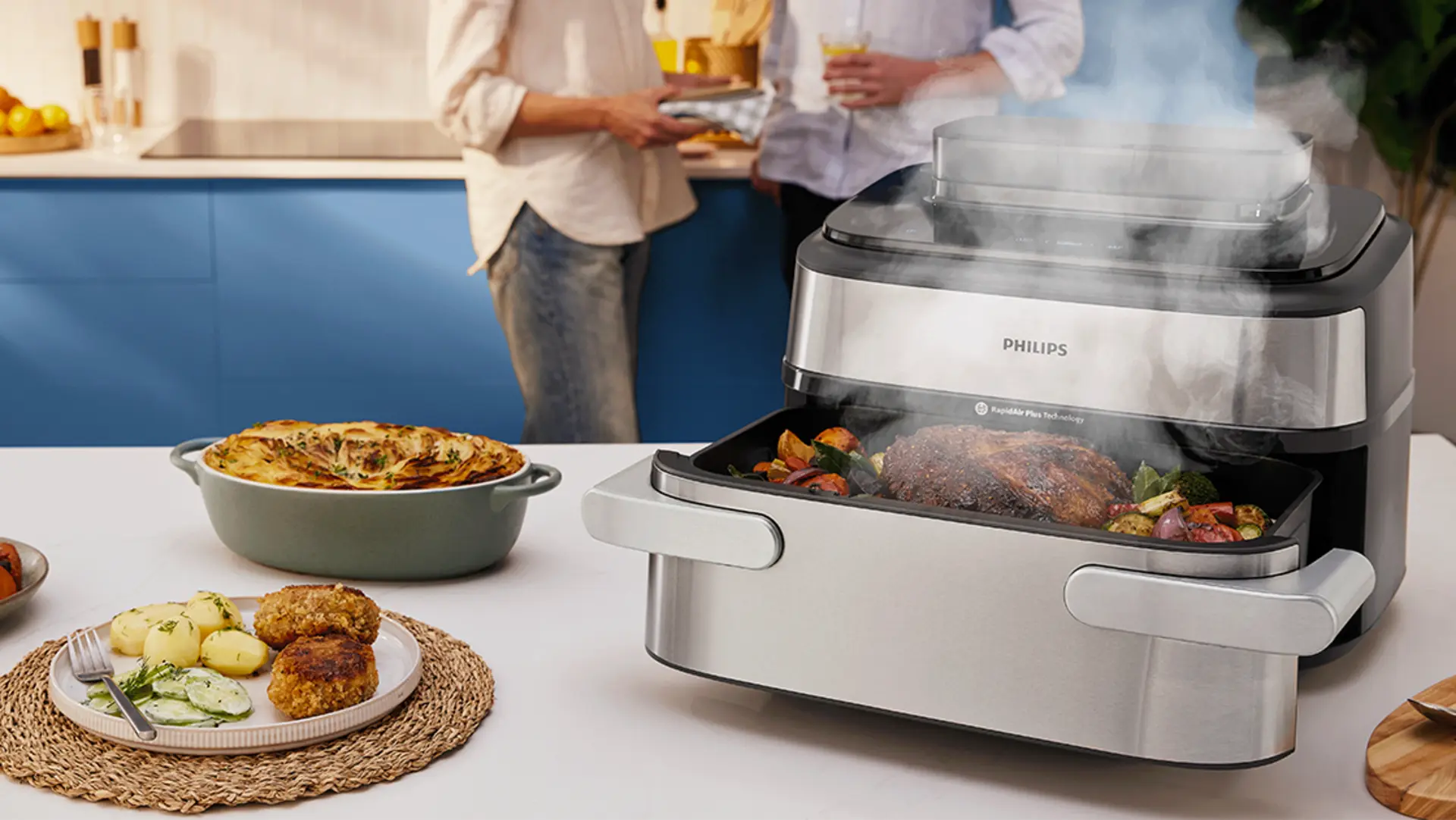 Odkryj nowe teksturyz funkcją SteamFry z Philips Ovi Ultra Odkryj nowe teksturyz funkcją SteamFry z Philips Ovi Ultra