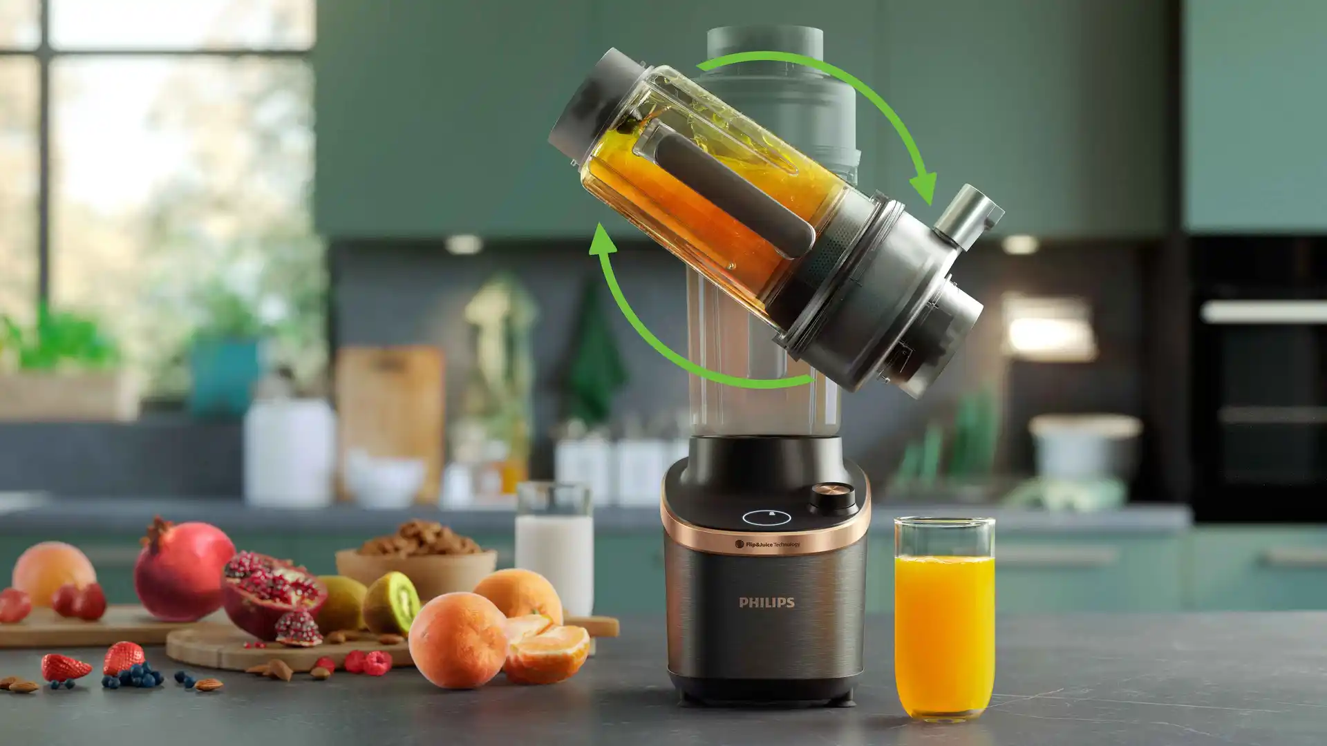 Des boissons et des repas frais et délicieux avec les Blenders et Extracteurs de Jus Philips Des boissons et des repas frais et délicieux avec les Blenders et Extracteurs de Jus Philips