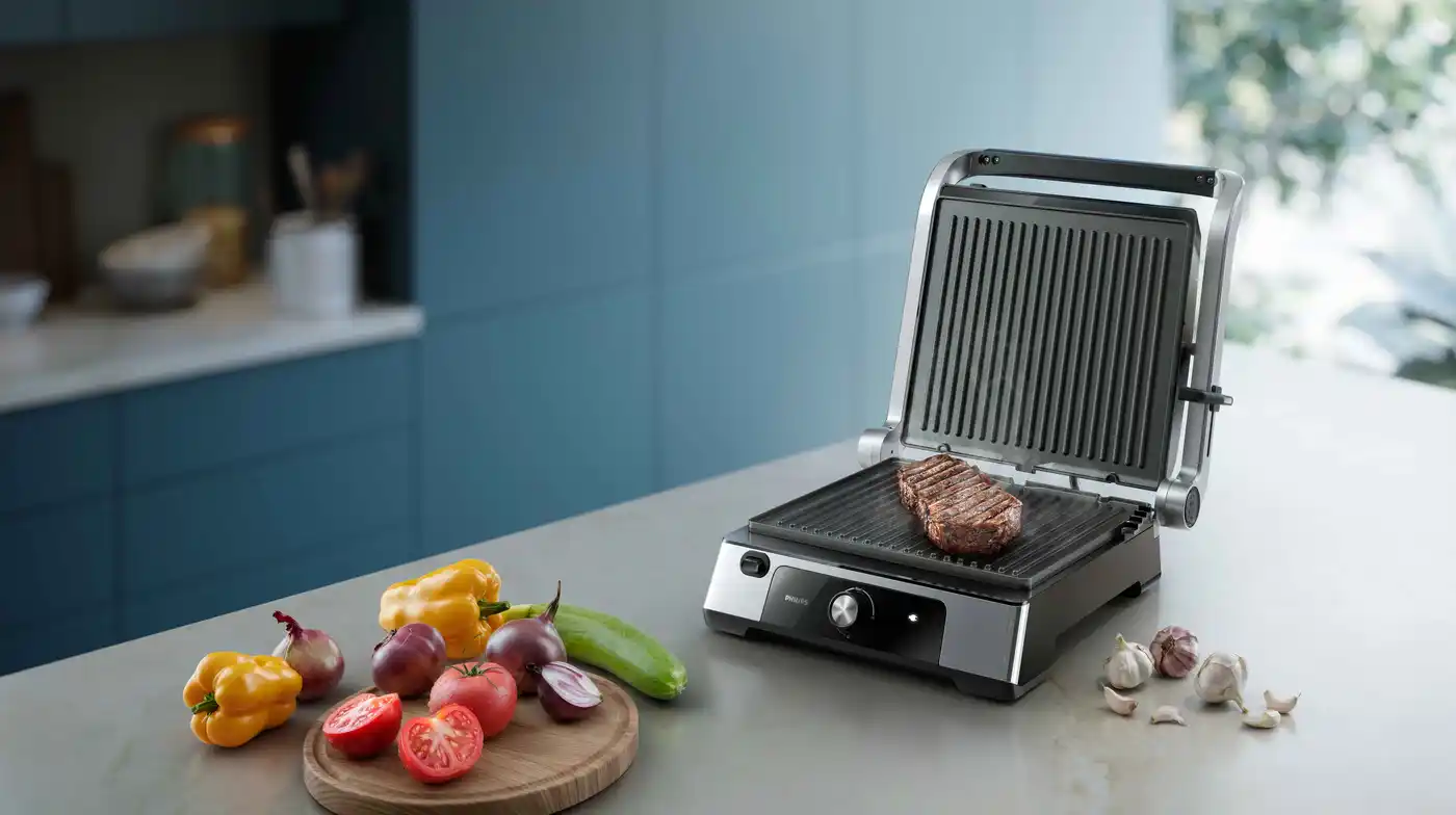 Perfectly grilled and toasted treats every time with Philips Grills and Toasters Perfectly grilled and toasted treats every time with Philips Grills and Toasters