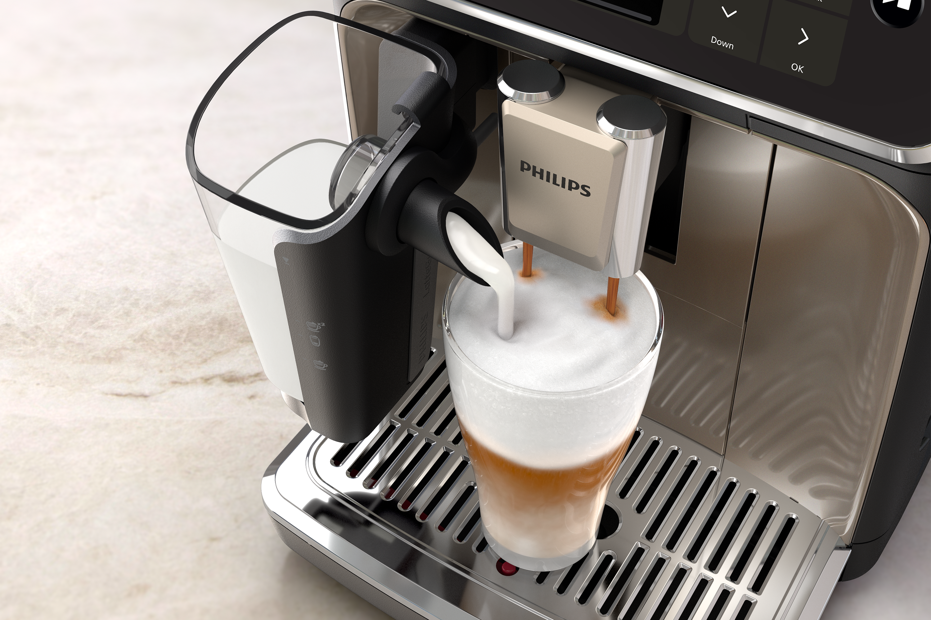 Innovatives LatteGo Milchsystem Innovatives LatteGo Milchsystem