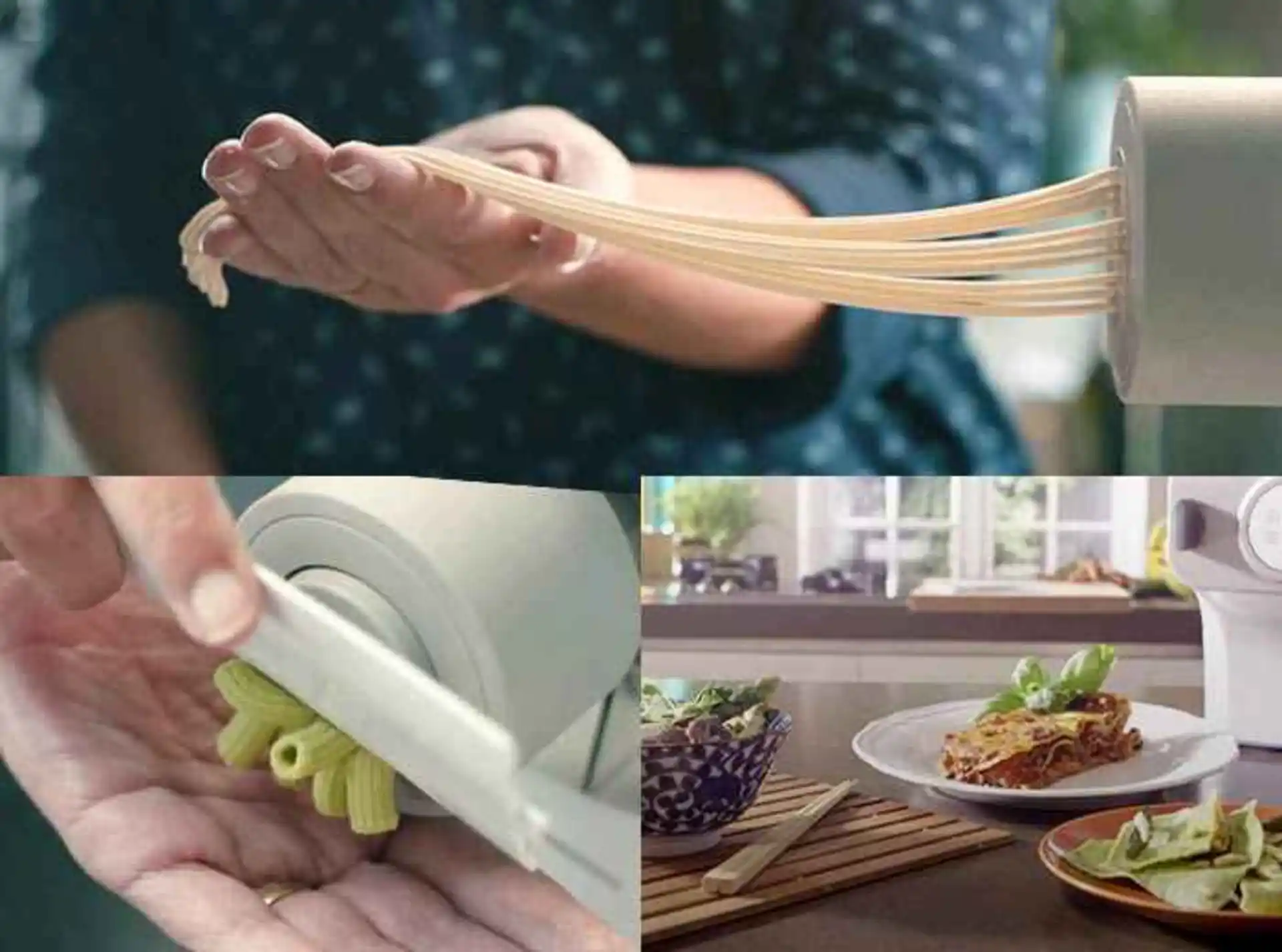 Hell i ingrediensene og la pastamaskinen gjøre jobben Hell i ingrediensene og la pastamaskinen gjøre jobben