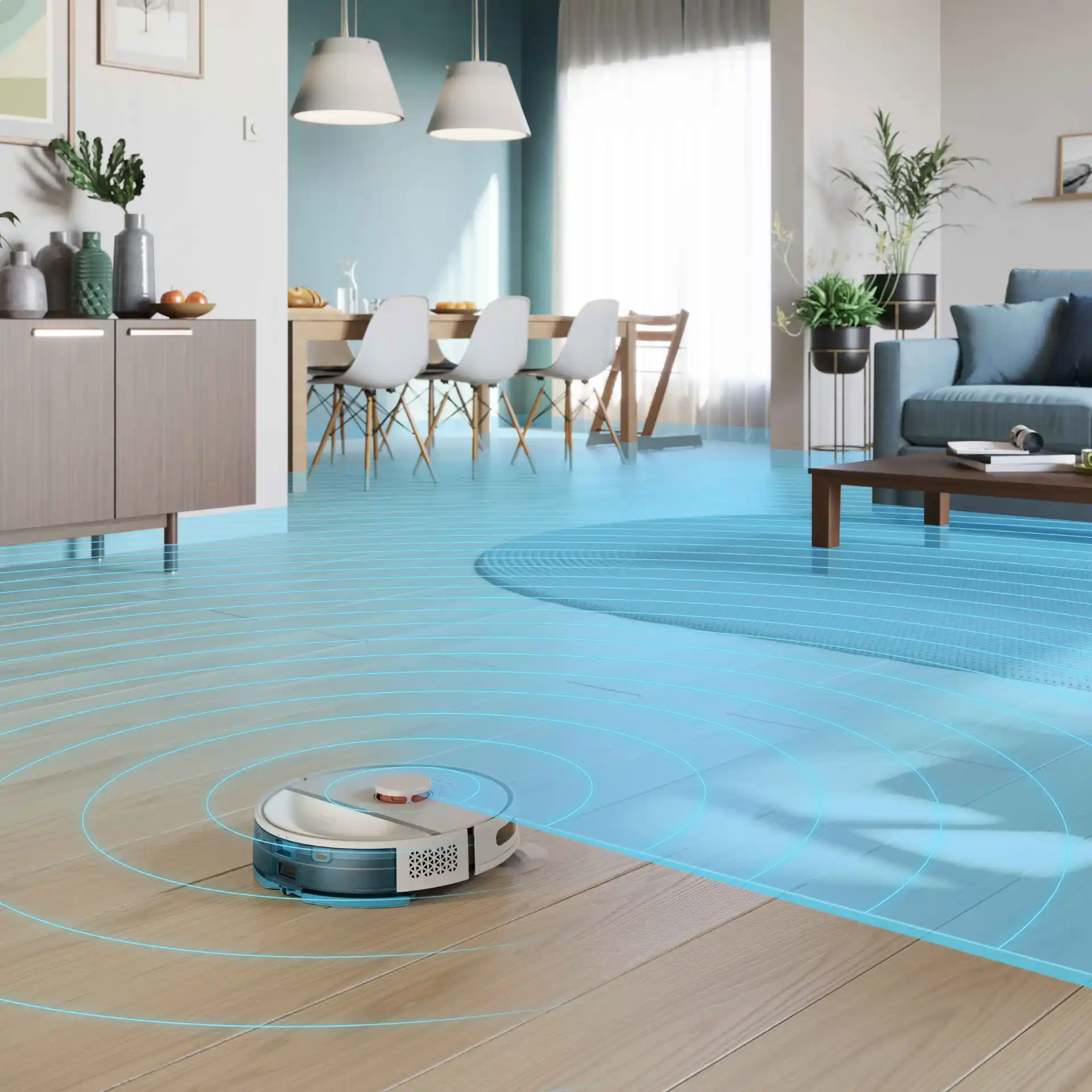 Maximum coverage of your floor, no missed spots Maximum coverage of your floor, no missed spots
