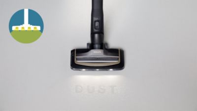 Find skjult vådt og tørt snavs