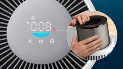 Statusindikator for smart filter