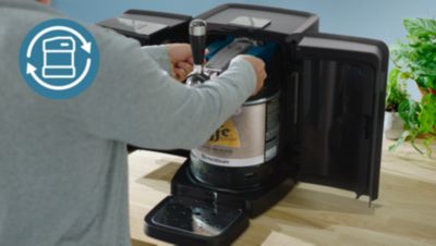 Easy to change kegs