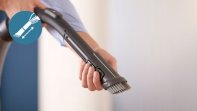 Integrierte weiche Bürste