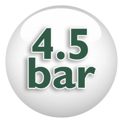 Hasta 4,5 bares