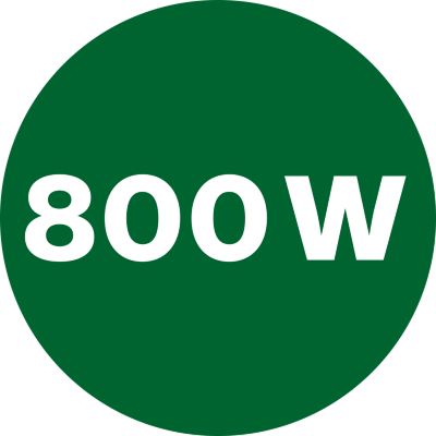800 Watt motor