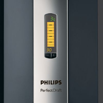 Temperature, volume indication