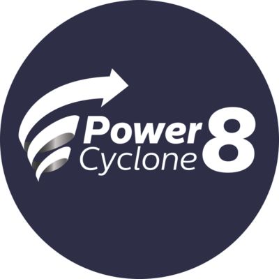 Powerful cyclonic action