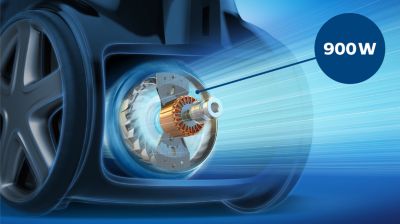 Leistungsstarker 900-W-Motor
