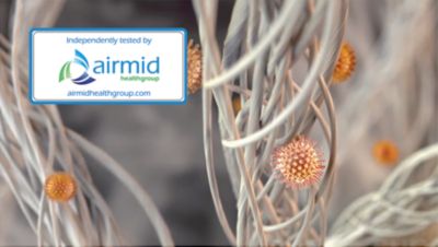Tar bort upp till 99,9 % av virus