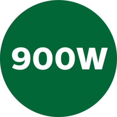 Powerful 900 W motor