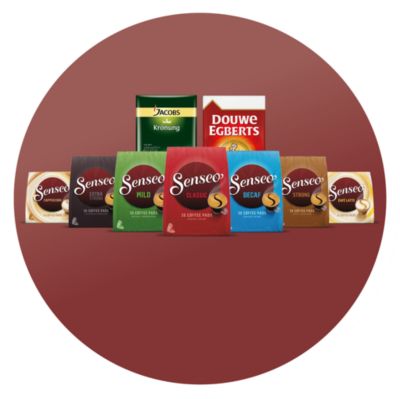 Variedad de café de filtro y en monodosis