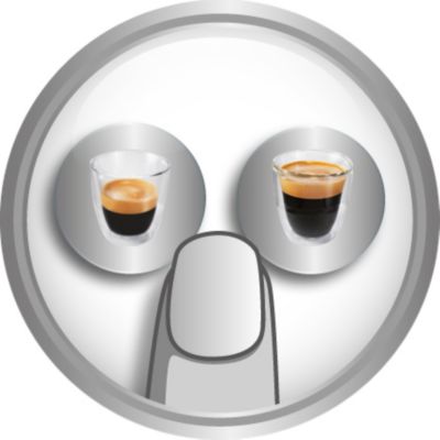 Espresso and long coffe