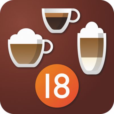 18 especialidades de café