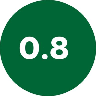 Capacidad de cocción de 0,8 kg