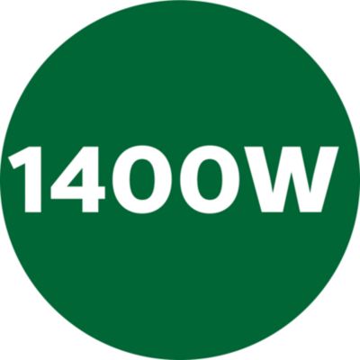 1400 W power