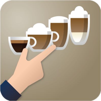 Especialidades de café con solo pulsar un botón