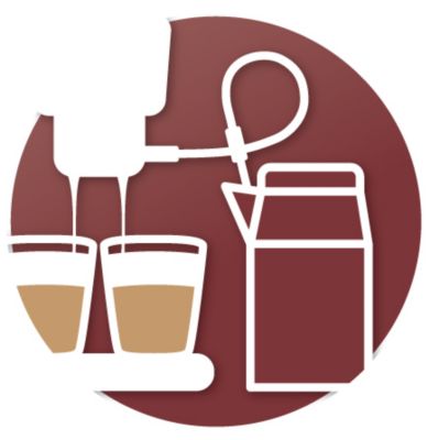 Espumador de leche de uso sencillo