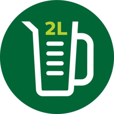 Jarra de cristal de gran capacidad