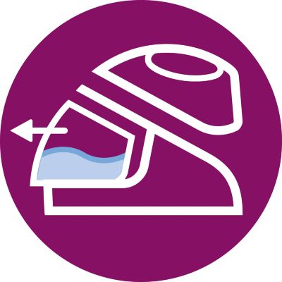 Depósito de agua extraíble de 1,8 l