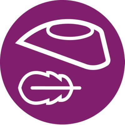 Leichtes Bügeleisen