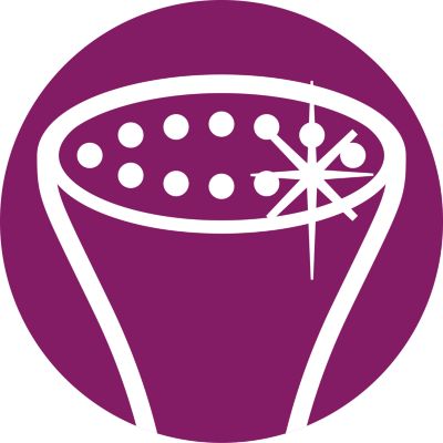 40% larger* steam plate