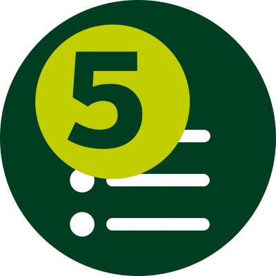 Display digitale con 5 preselezioni